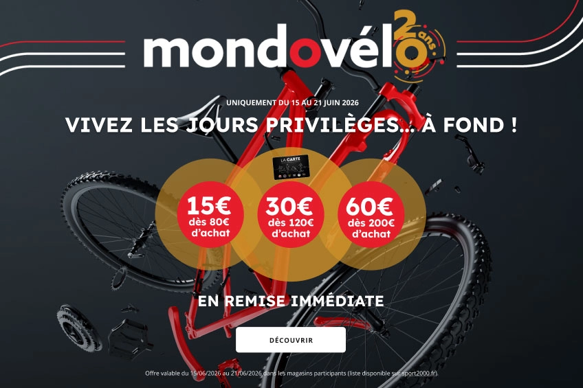 Vivez les Jours Privilèges Mondovélo !