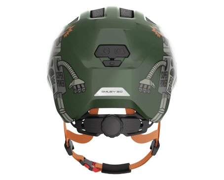 Casque loisir/urbain Enfant SMILEY 3.0 Vert Robot
