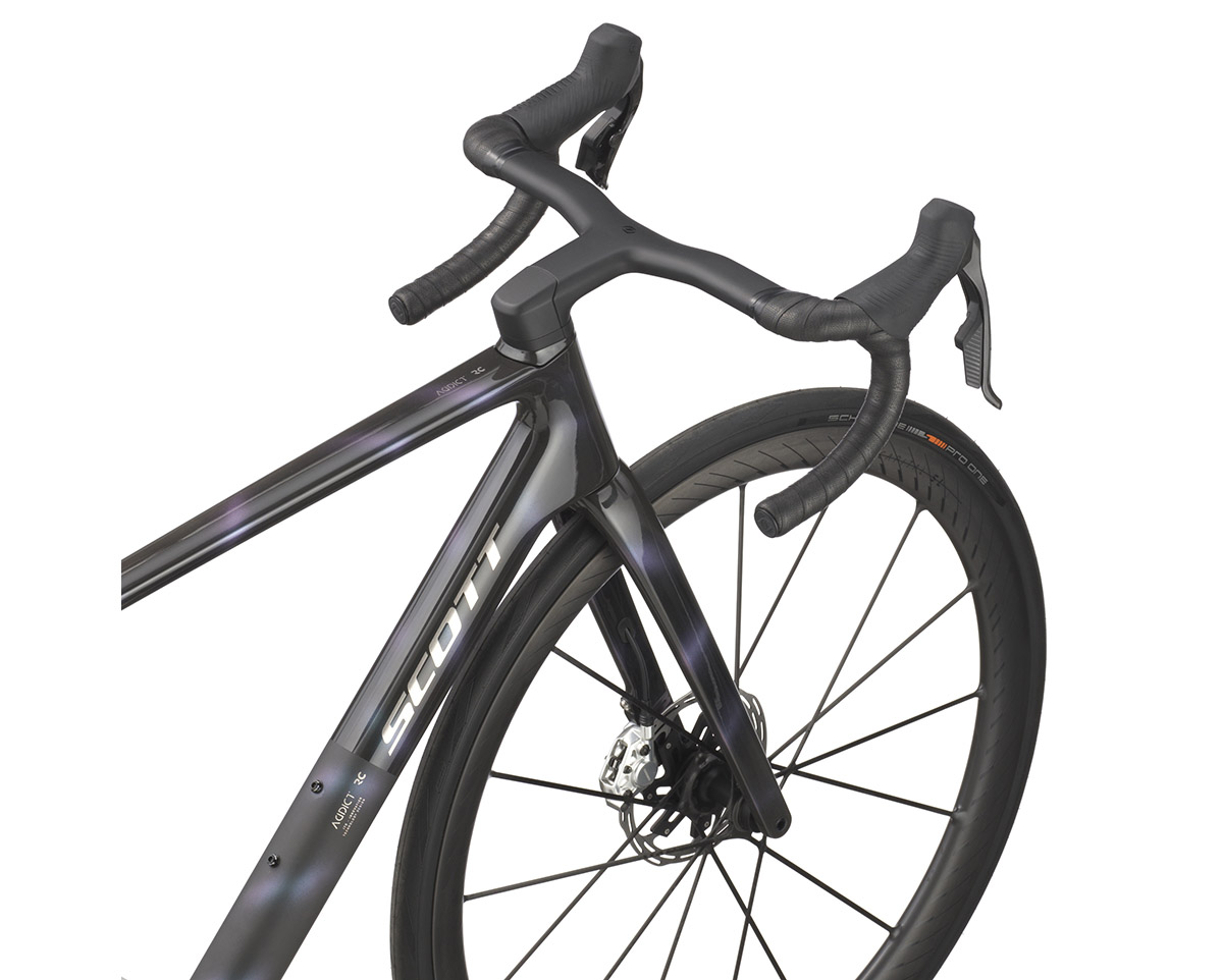 Vélo de route Unisexe ADDICT RC ULTIMATE Noir Soleil