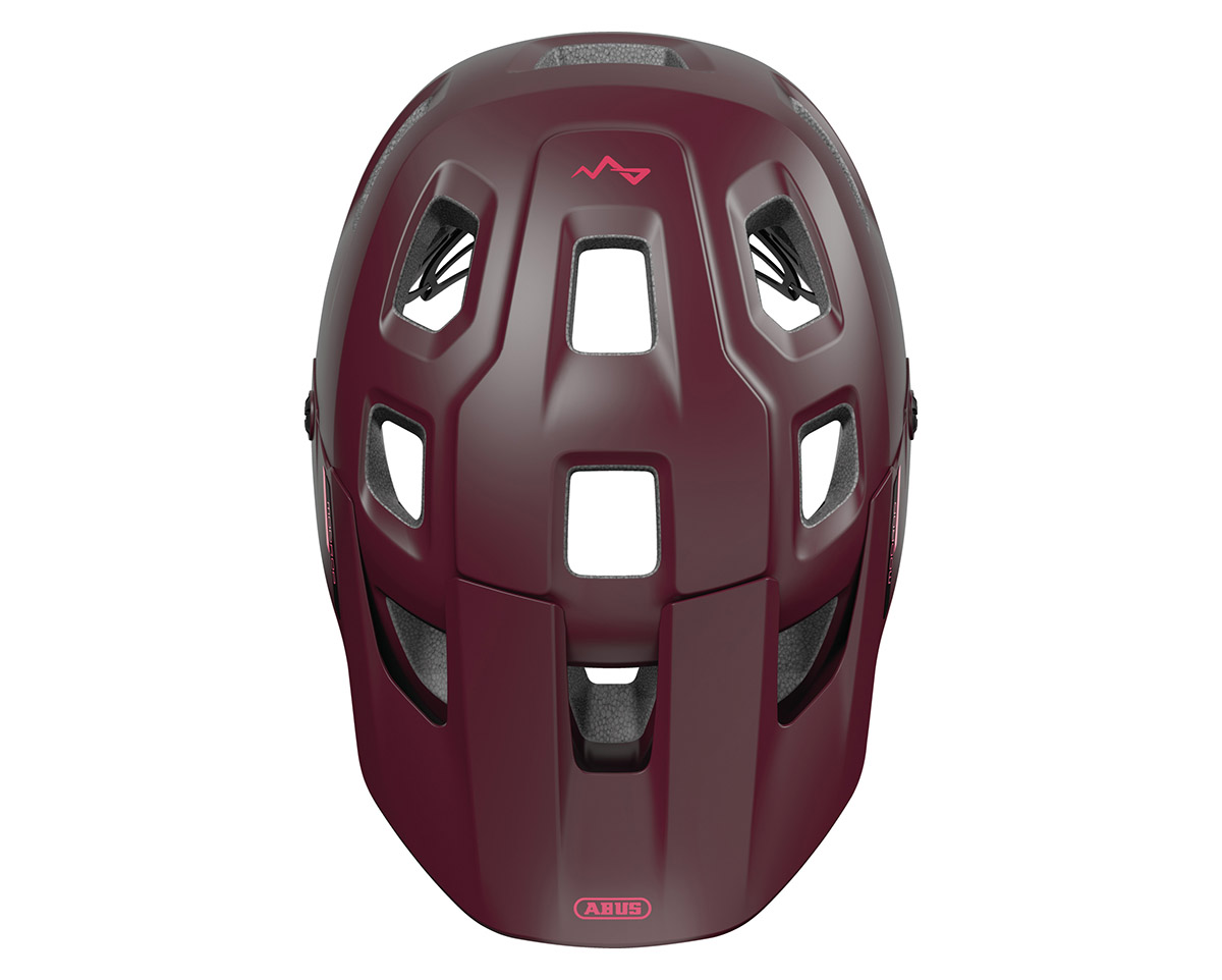 Casque VTT Unisexe MODROP Rouge Baie Sauvage