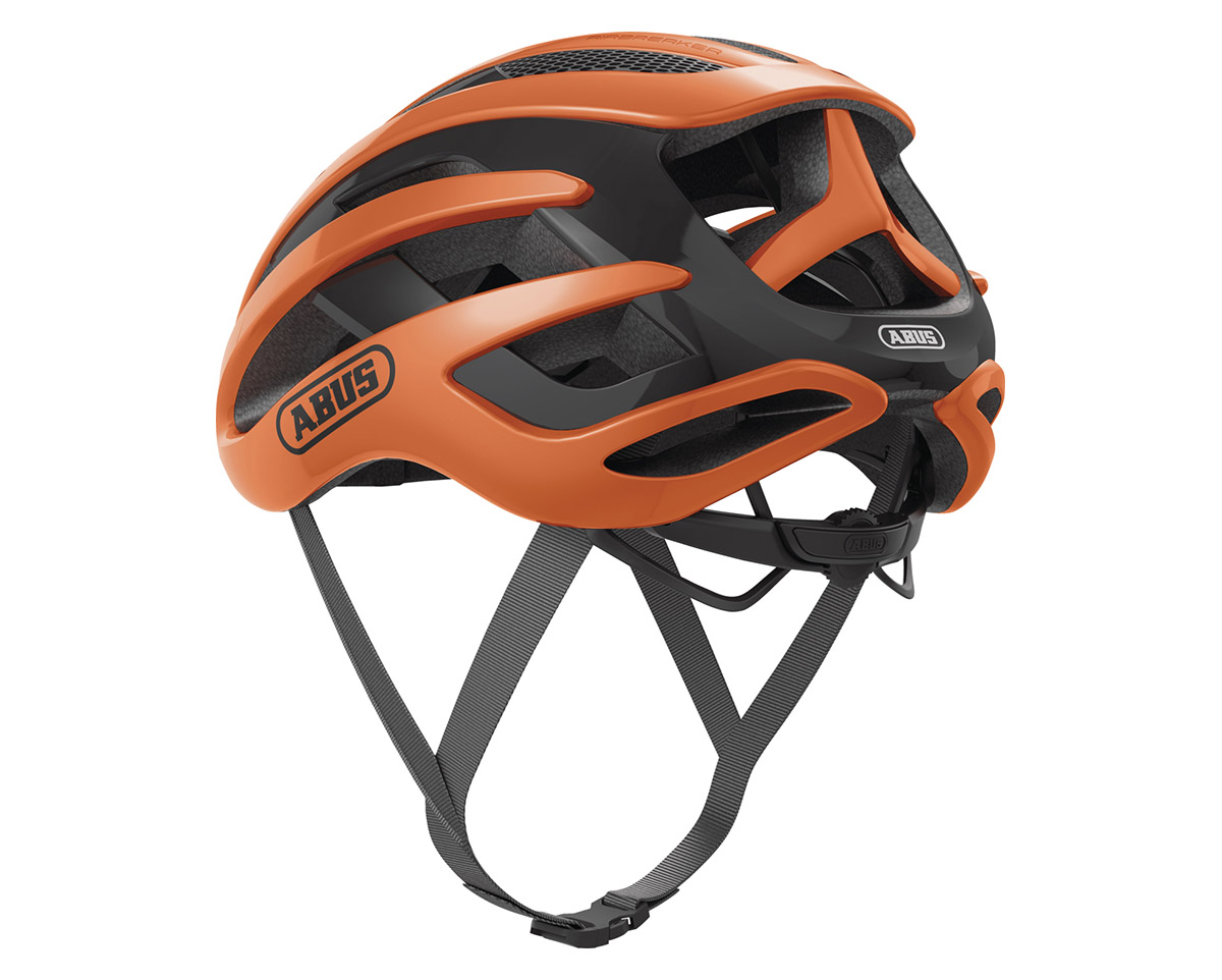 Casque Route Unisexe AIRBREAKER Orange Poisson Rouge