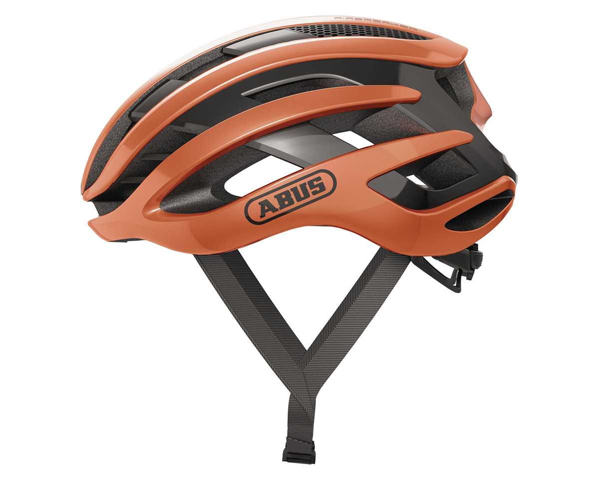 Casque Route Unisexe AIRBREAKER Orange Poisson Rouge