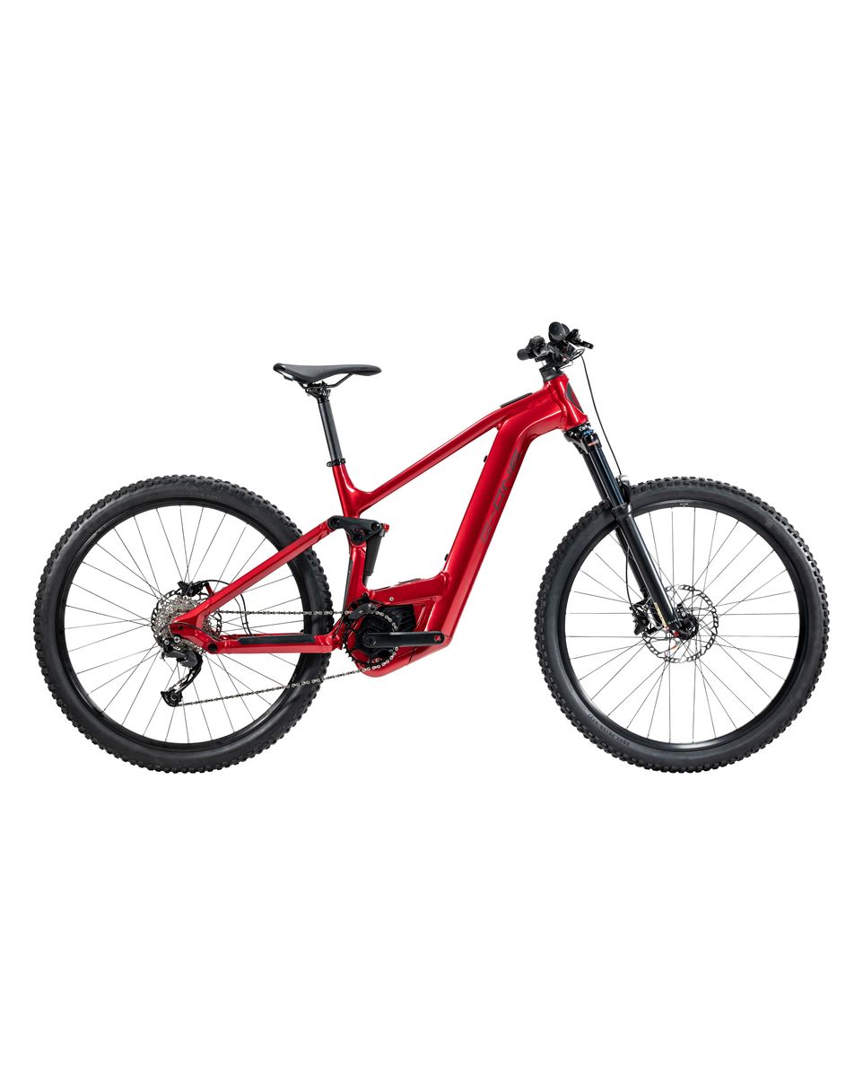 VTT électrique tout suspendu Unisexe G-ONE BLACK HILL FS2 625Wh Rouge